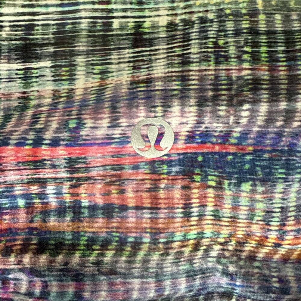 Lululemon Wunder Train High-Rise 24”Crop Sz 2 Digital Oasis Multi LW6BF9S - Picture 8 of 9